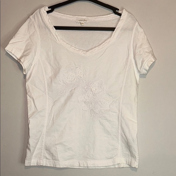 White Fitted Short Sleeve T-Shirt - Picture 1 of 5